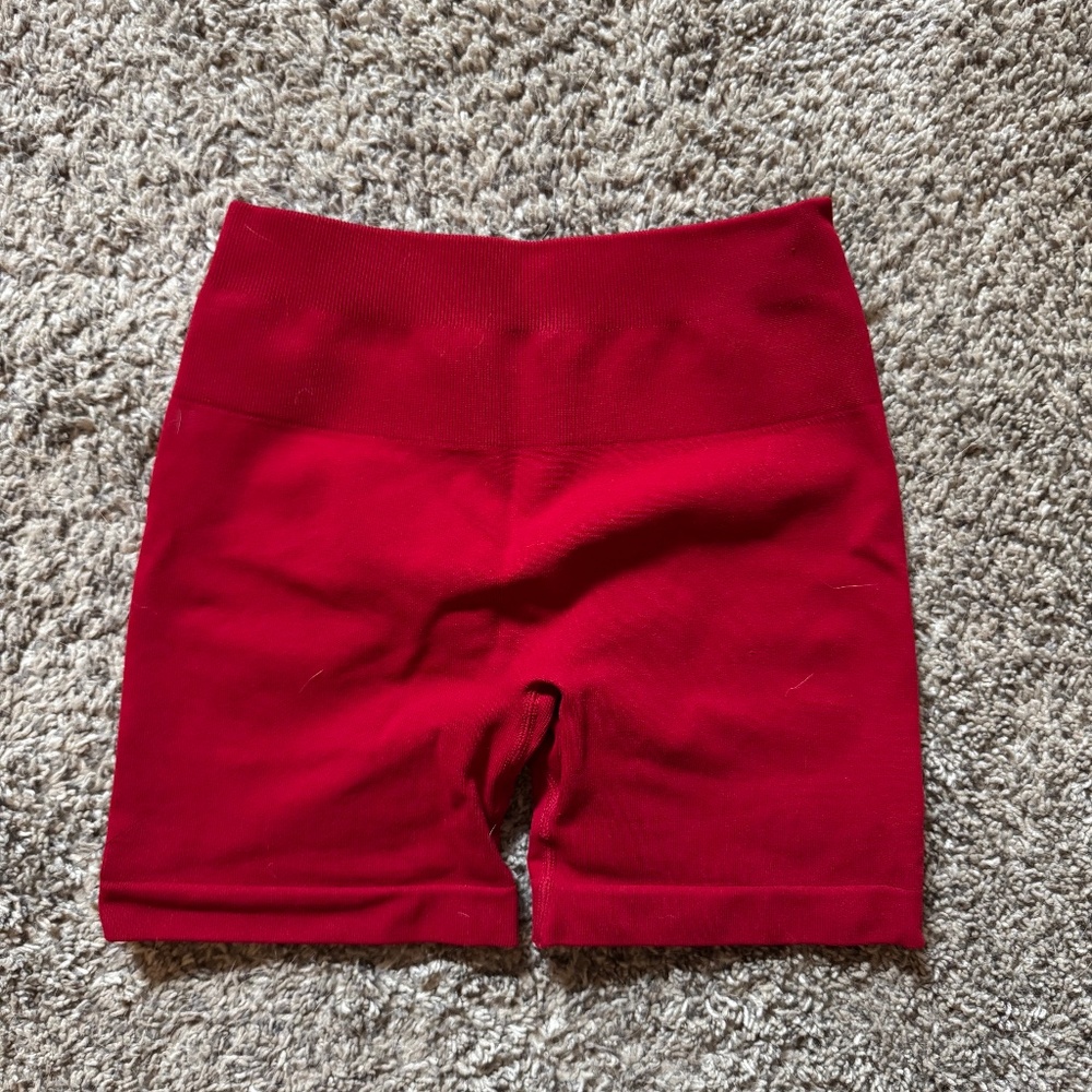 Red Athletic Shorts